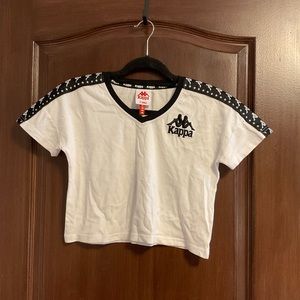 White Kappa Tee